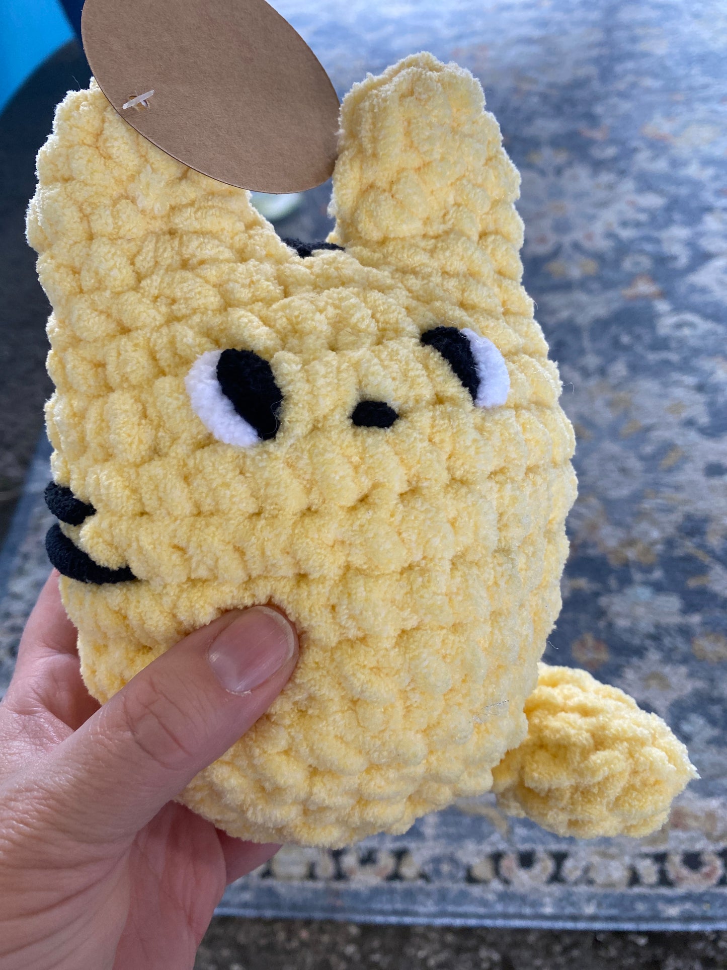 Yellow and Stripes Kitty