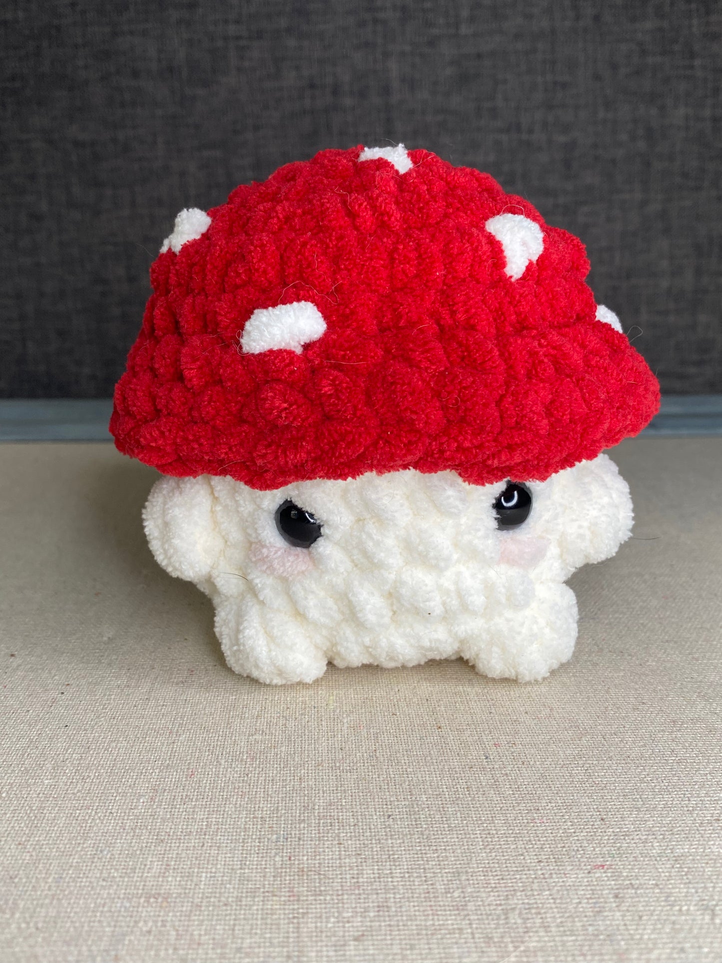 Chunky Mushroom Boi Crochet Plush