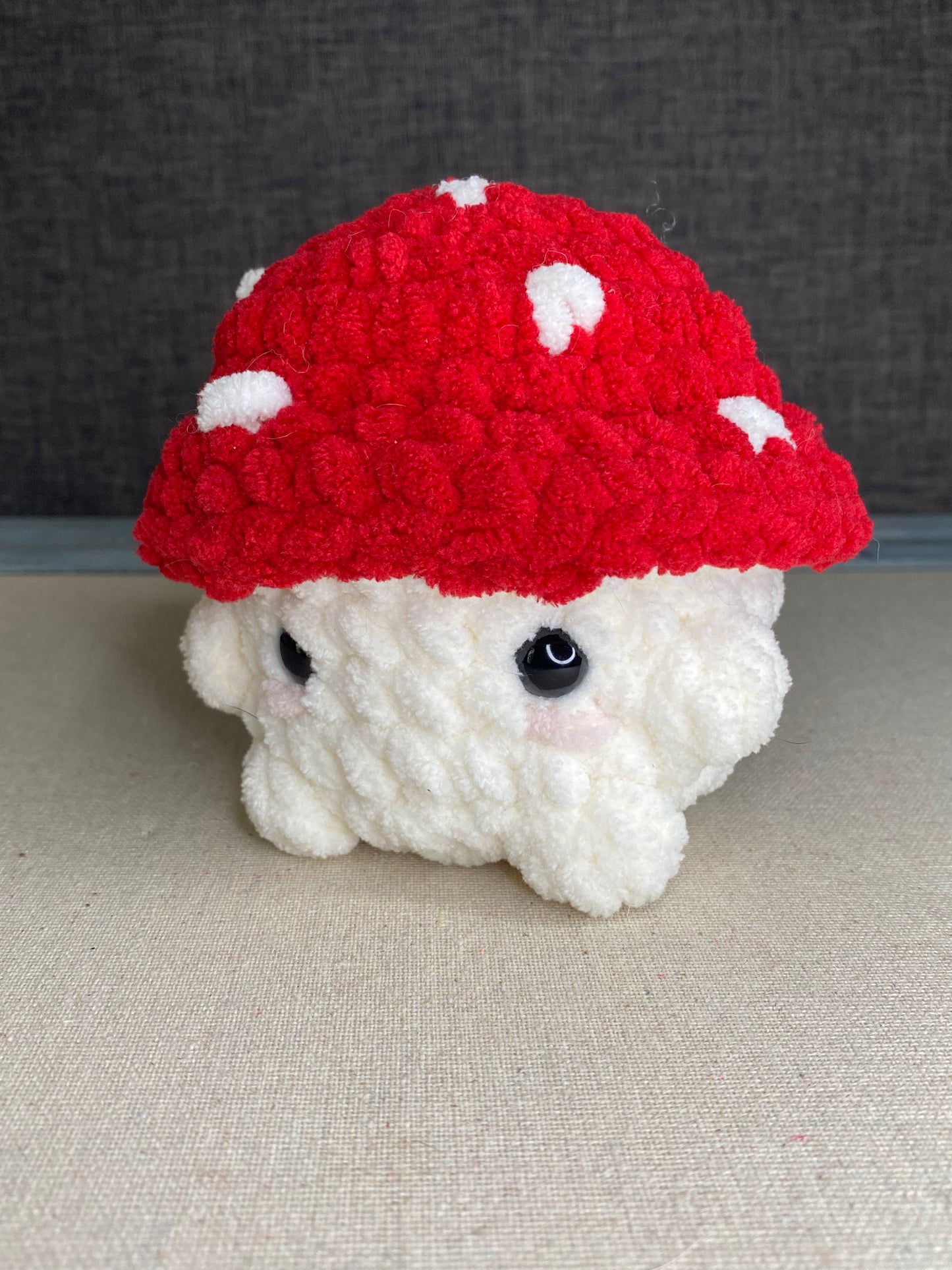 Chunky Mushroom Boi Crochet Plush