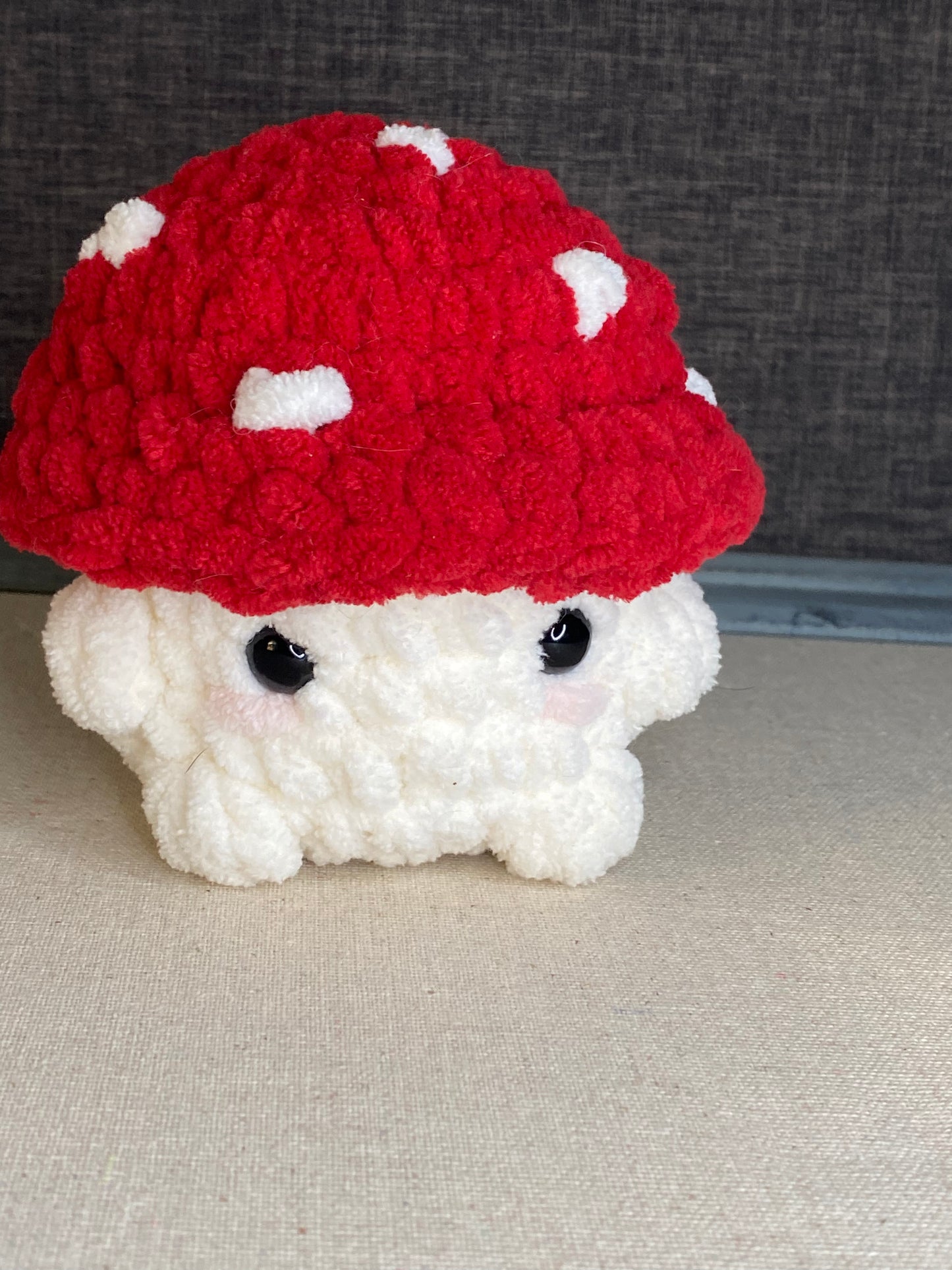 Chunky Mushroom Boi Crochet Plush