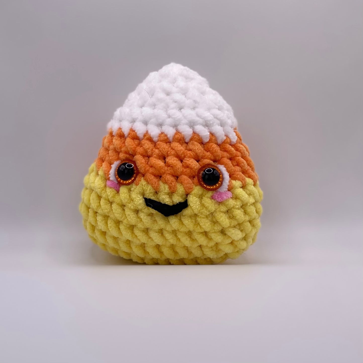 Crochet Candy Corn Plush