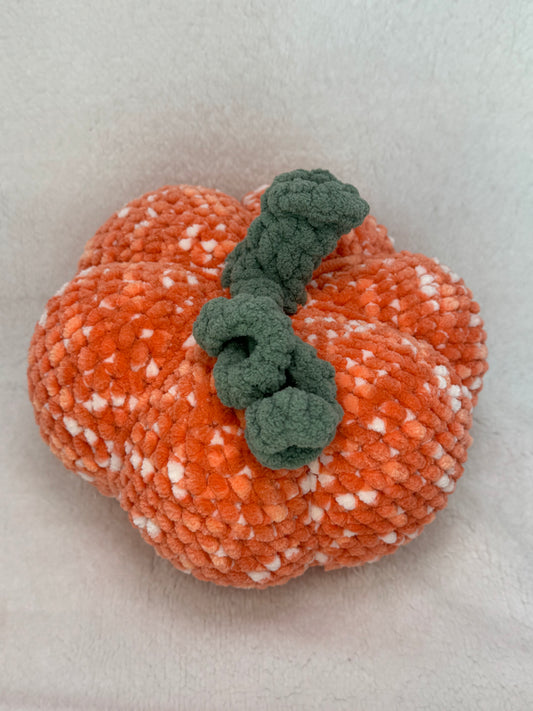 Extra Large Pumpkin Speckled Orange