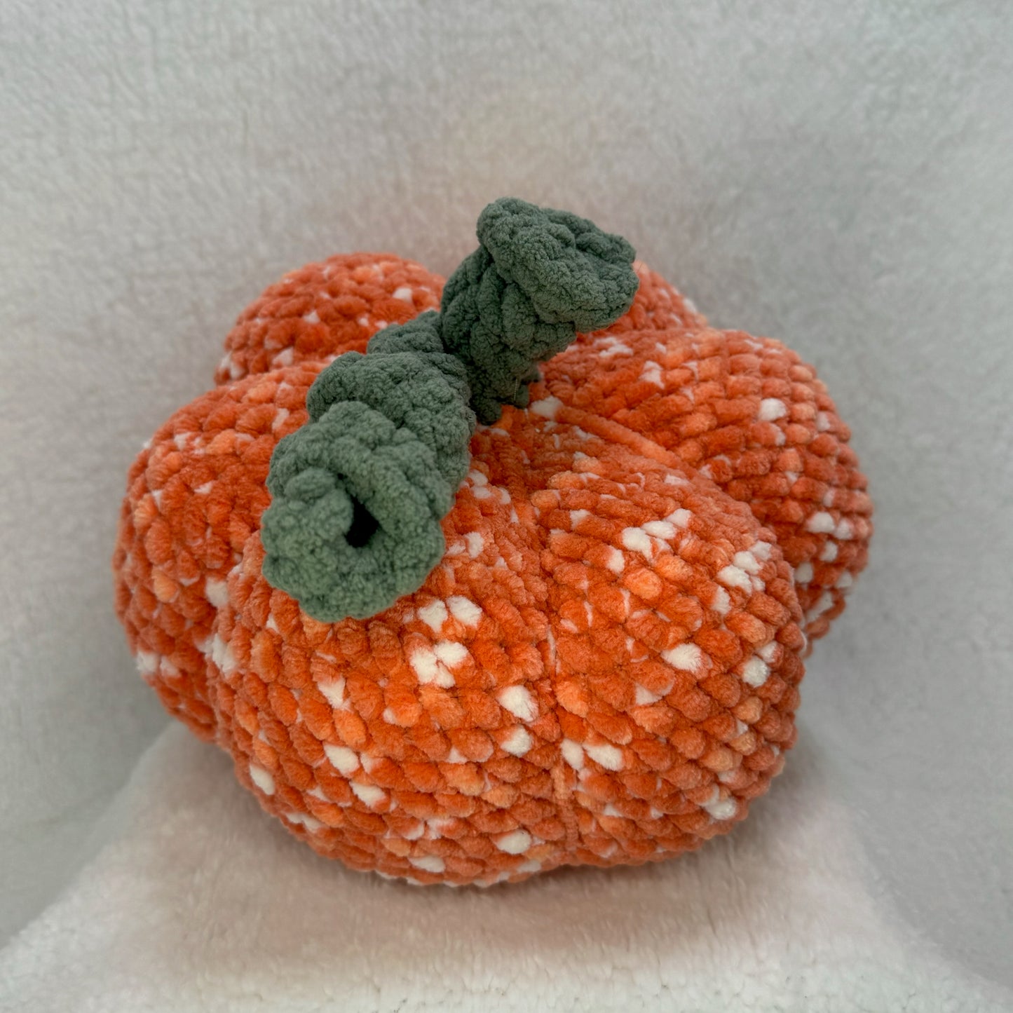 Extra Large Pumpkin Speckled Orange