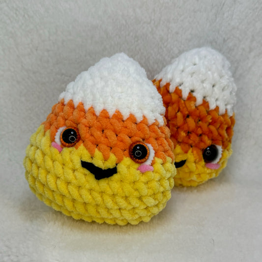 Crochet Candy Corn Plush