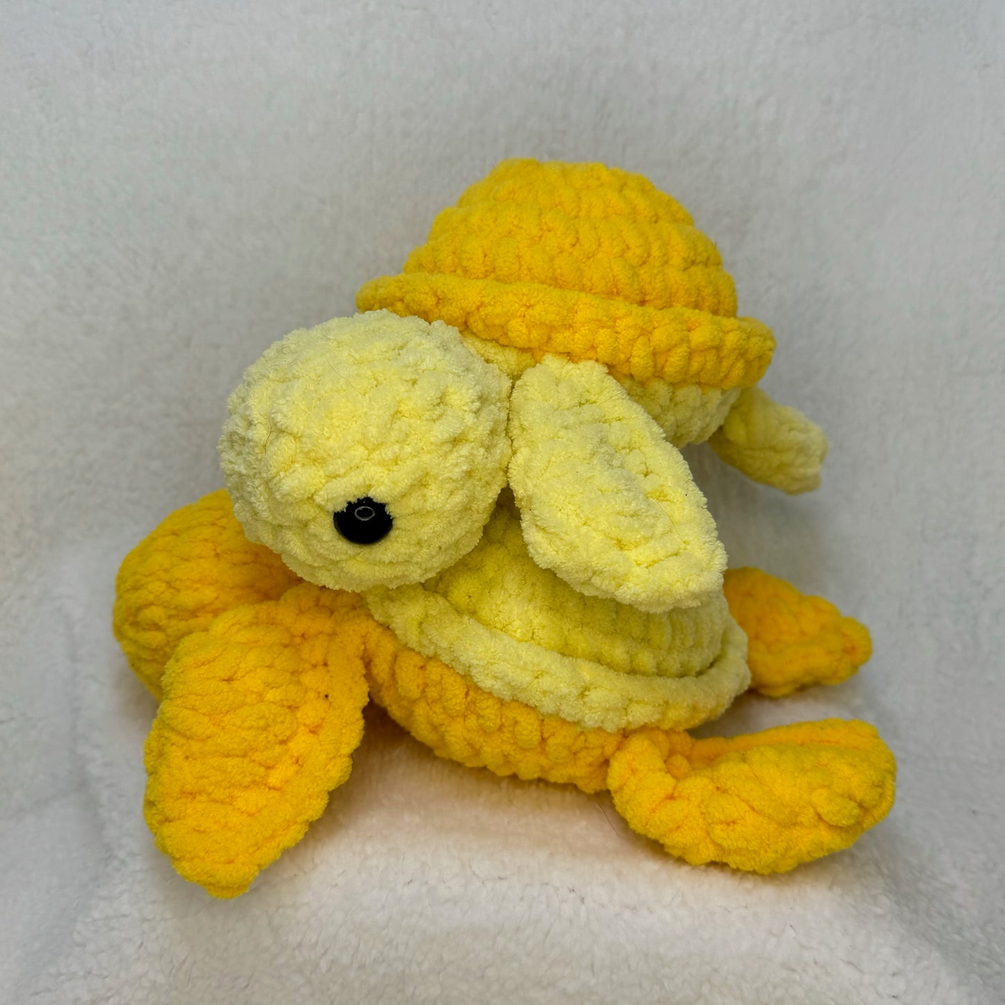 Medium Crochet Sunshine Sea Turtle Each Sold Separately