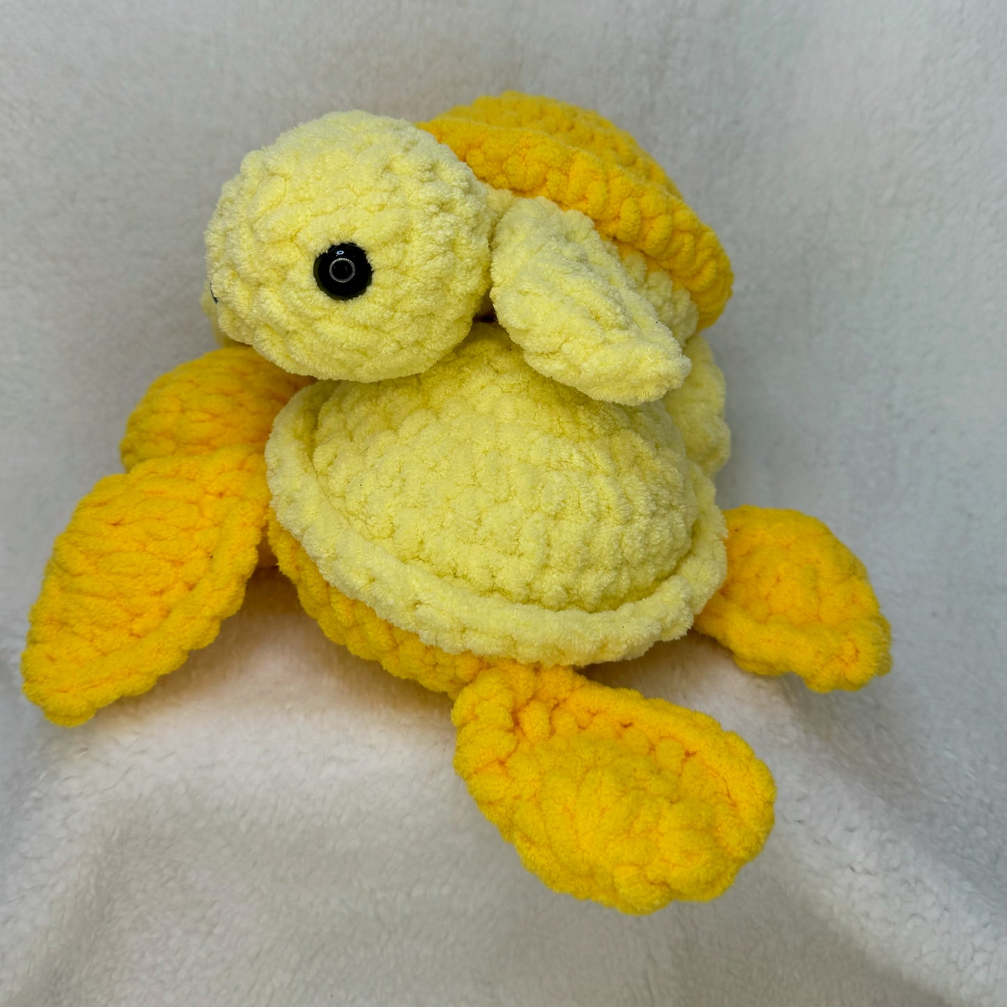 Medium Crochet Sunshine Sea Turtle Each Sold Separately