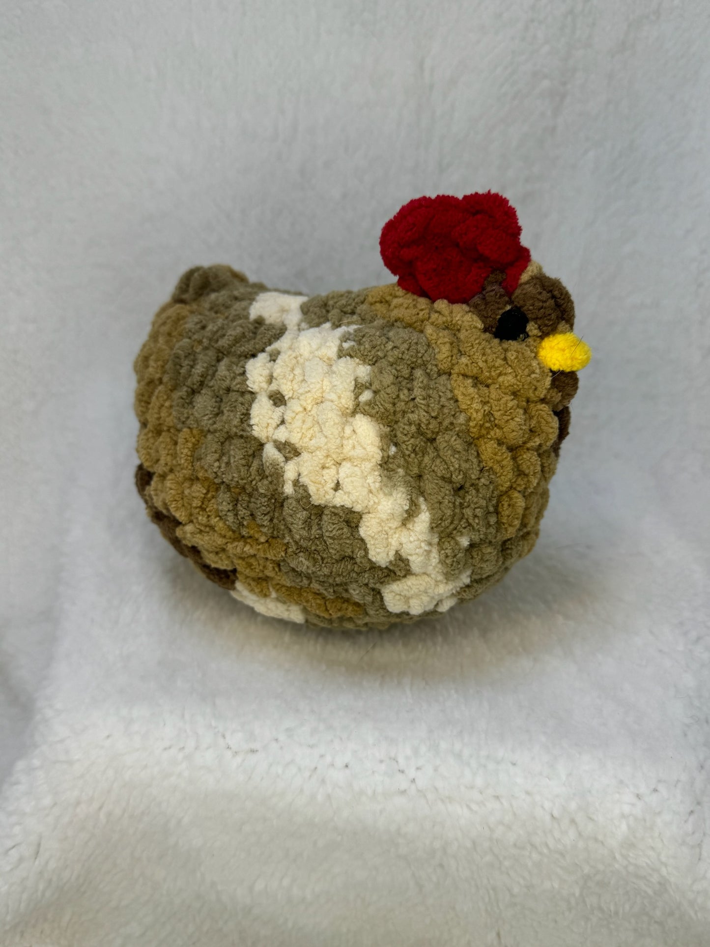 Mabel Chicken Crochet Plush Hen