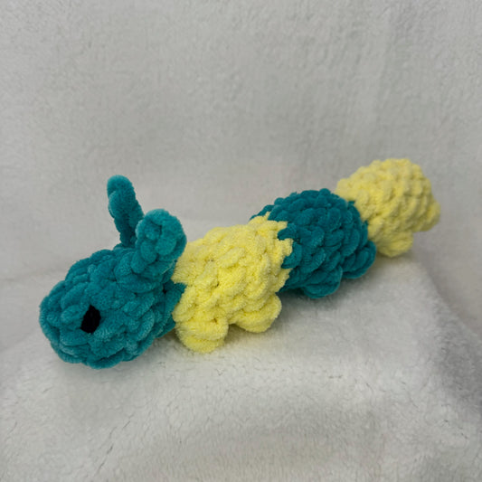 Crochet Caterpillar Plush in Assorted Colors