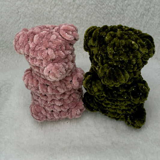 Mini Crochet Gummy Animals in Assorted Colors