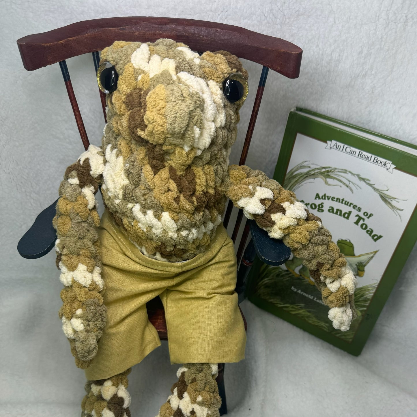 Crochet Frog And Toad Plush Sold Separately